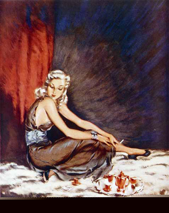 David Wright oil painting